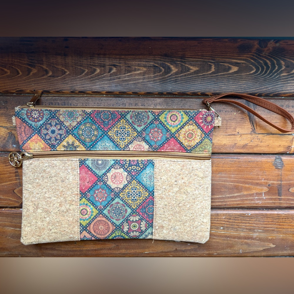 Colorful Patterned Women's Clutch